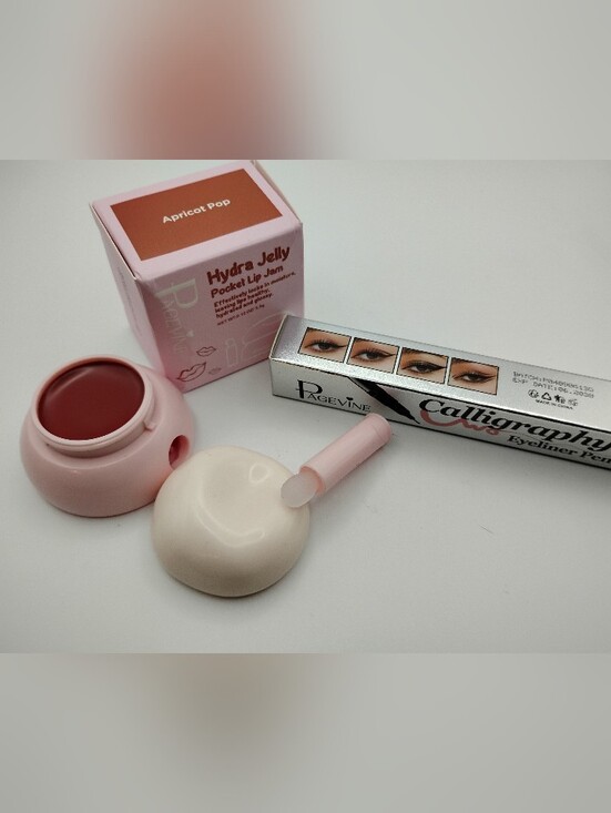 Pagevine Other - Hydra Jelly Pocket Lip Jam & Apricot Pop & Calligraphy Eyeliner